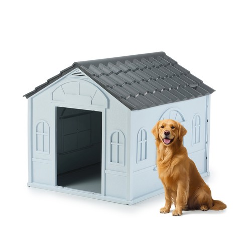 Dog kennel grey - dog,