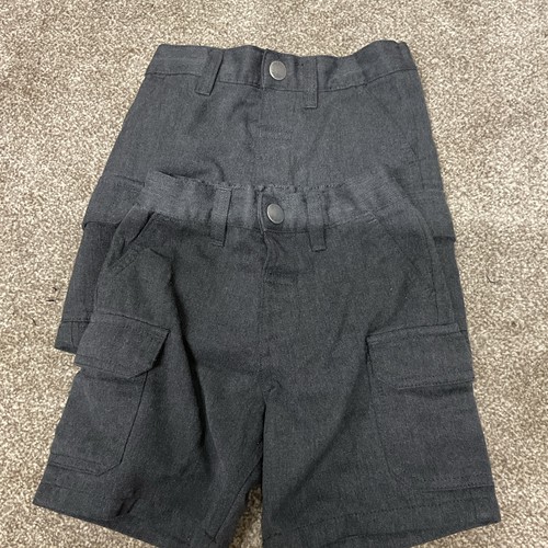 Next 2pk boys grey cargo - grey,