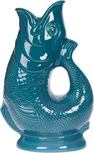 Ceramic fish glug - ceramic,