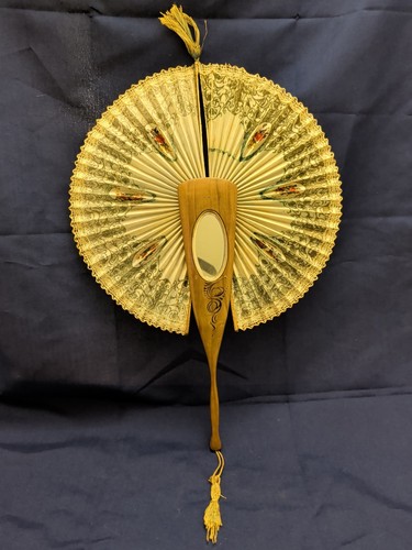 Antique sorrento ware cockade - sorrento,