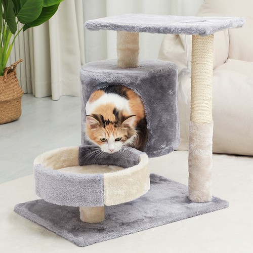 Cat tree scratching post - cat,