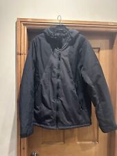 MEN'S MATALAN EASY BLACK HOODED JACKET / COAT SIZE M, NEW
