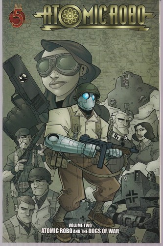 Atomic robo vol dogs war - vol, of