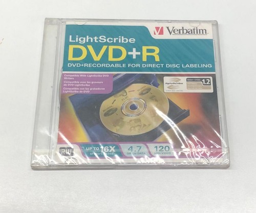 Verbatim light scribe dvd - scribe, dvd+r