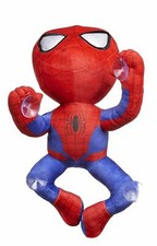 OFFICIAL MARVEL COMICS SPIDERMAN CRAWLING SUCTION PADS 12" SOFT TOY PLUSH TEDDY