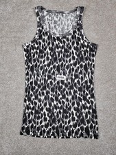 Black and White Leopard Print