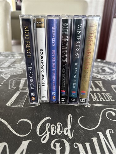 Vintage cassettes audiobooks - cassettes,