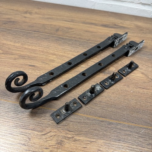 Pair vintage wrought - 11”,