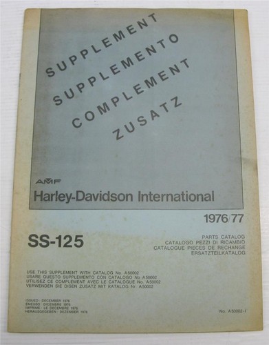 Harley davidson 125 - harley, ss-125