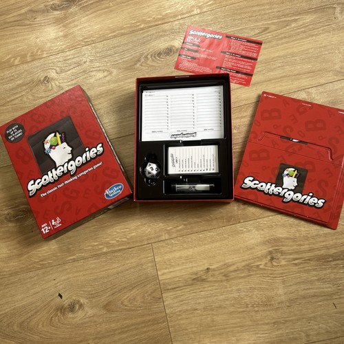 Scattergories board game - scattergories,