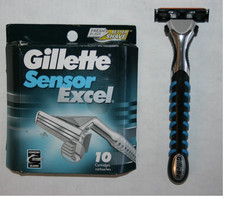 10 Gillette Sensor Excel Razor