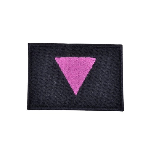 Pink triangle gay pride flag - triangle,