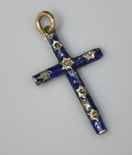 Antique 9ct Gold French Cobalt