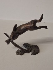 Hare solid bronze foundry - hare, cast