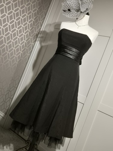Little black dress strapless - dress,
