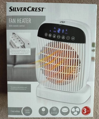 Silvercrest fan heater with - fan,