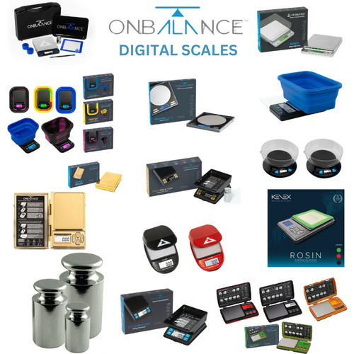 Balance digital scales - on,