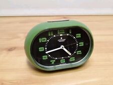 Rare Vintage 1960s Junghans Cavalier Green Space Age Sputnik Alarm Clock -FAULTY