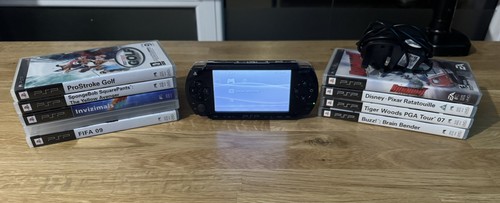 Sony psp black handheld - sony,