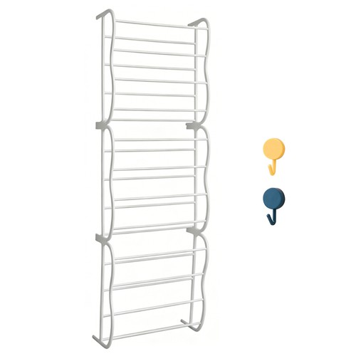 Pair over door hanging shoe - over,