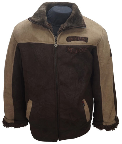 Casual club leather - club, sheepskin