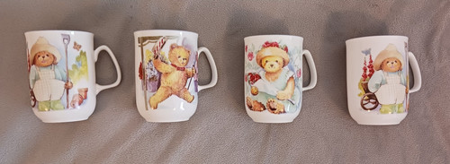 Vintage bone china teddy - vintage,
