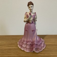 Coalport 1998 Beau Monde Isobel Figurine of the Year Matte Finish Figurine