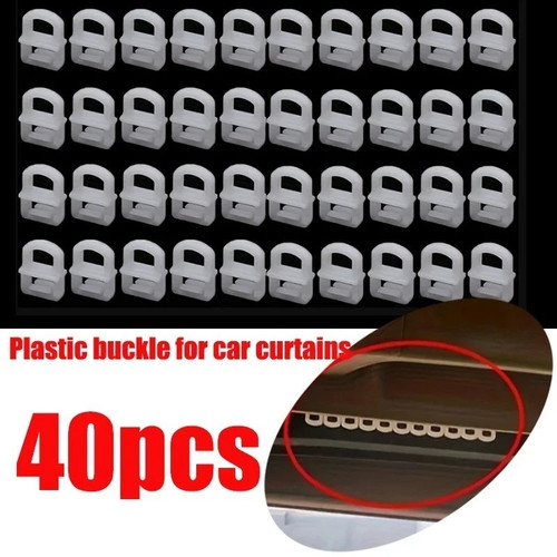 40x truck curtain slider clips - curtain,