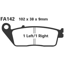 EBC PAIR OF BRAKE PADS HH