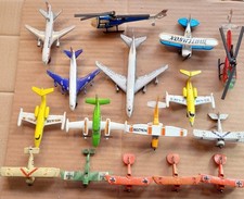 X16 BUNDLE of Vintage Matchbox/Majorette/Lintoy + other diecast aircraft