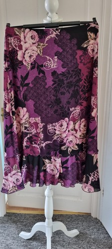 Berkertex ladies purple floral - purple,