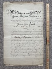 Rare Pre WW1 Document Highly