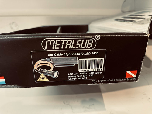 Metalsub kl1242 led1500 diving - metalsub,