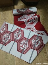 Silk-blend Fukuro Obi with