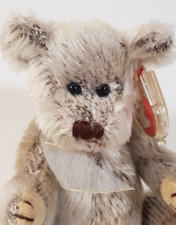 Ty Beanie Babies-  'Greyson' Bear (with Tag) 1993 Attic Treasures Collection