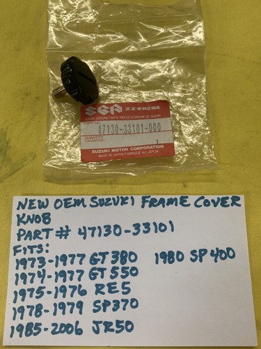 New oem suzuki frame cover - oem,