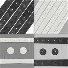 18mm Wide Snap Popper