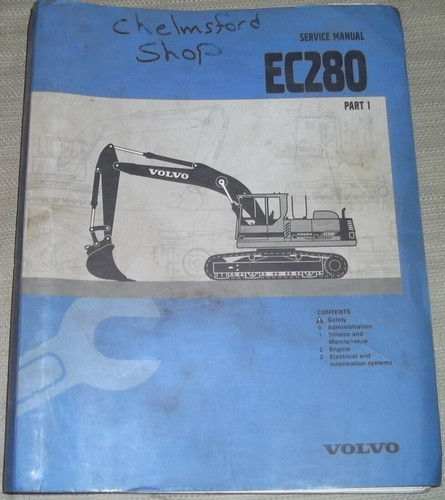 Volvo ec280 excavator engine - ec280,