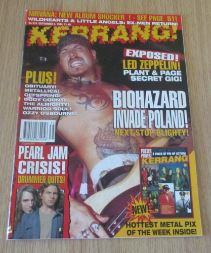 Kerrang magazine 510 sep - kerrang!,