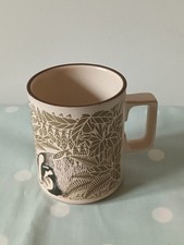Vintage Hornsea Pottery Lancaster Vitramic Badger Mug Nature Collectable