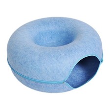 Donut Cat Bed for 2 Cats Pet