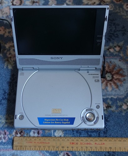 Vintage sony portable dvd - sony,