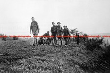 F018322 Waffen SS motorcycle patrol with Soviet prisoners Army Group South in Uk