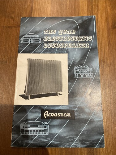 Quad electrostatic speaker - electrostatic,