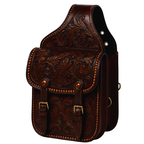 Horse saddle bag leather - saddle,