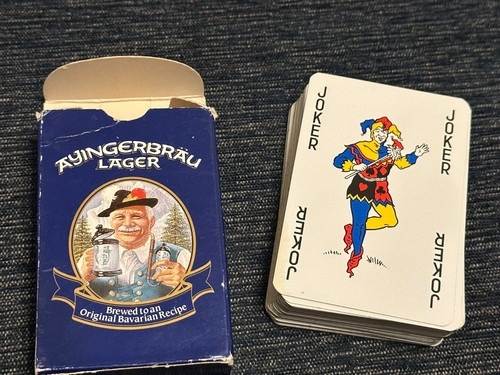 Playing cards ayingerbrau - playing,