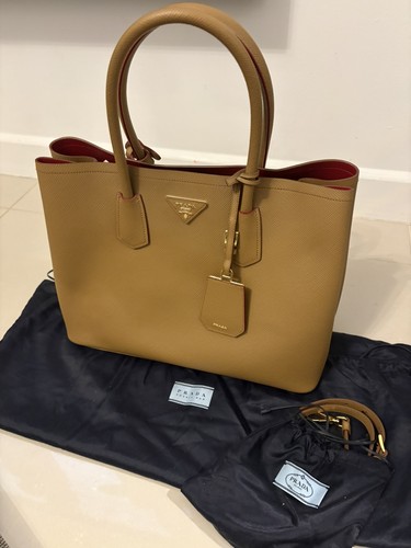 Prada double medium saffiano - double,