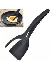 2 in 1 Grip Flip Spatula Tongs