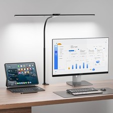 LED Desk Lamp Clamp Gooseneck