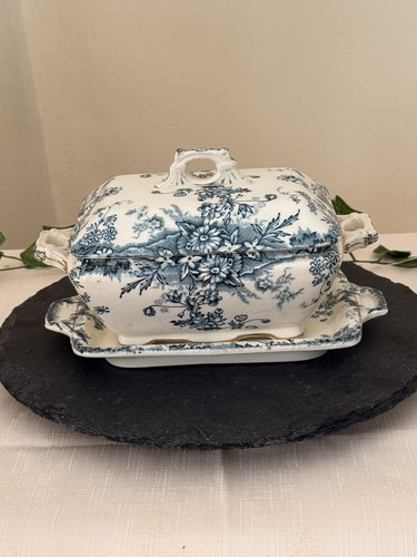 Vintage blue and white - vintage,